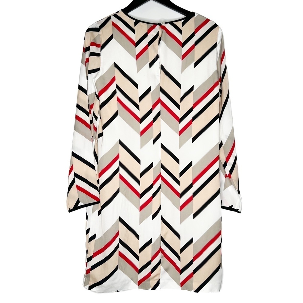 Armani Exchange Dress Striped Belted Shift Dress - Picture 7 of 7